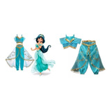 Fantasia Jasmine Infantil Luxo