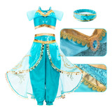 Fantasia Jasmine Princesa Menina