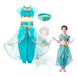 Fantasia Jasmine Princesa Menina