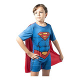Fantasia Luxo Superman Infantil