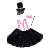 Fantasia Magica Infantil Rosa
