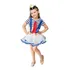 Fantasia Marinheira Infantil C/chapéu Tutu E Shorts Carnaval