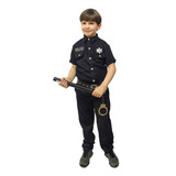 Fantasia Masculina Infantil Policial