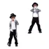 Fantasia Michael Jackson Infantil Cosplay Com Luvas 