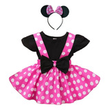 Fantasia Minnie Ratinha Infantil