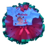 Fantasia Moranguinho Baby Personalizado