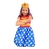 Fantasia Mulher Maravilha Infantil Vestido Acessórios + Capa