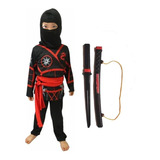 Fantasia Ninja Sublimada Infantil