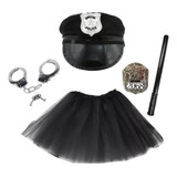 Fantasia Policial Kit Carnaval