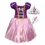 Fantasia Princesa Vestido Infantil