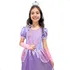 Fantasia Princesas Vestido Infantil Menina Kit Varinha Coroa