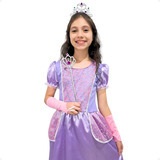 Fantasia Princesas Vestido Infantil