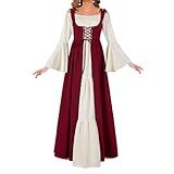 Fantasia Renascentista Feminina Medieval Vestido Longo Vestido Do Século 18 Vestido Fada, Ymx2022048rd, 3g