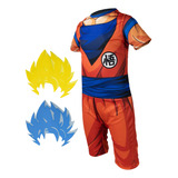 Fantasia Roupa Infantil Goku