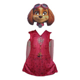 Fantasia Roupa Infantil Skye