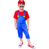 Fantasia Roupa Menino Mario