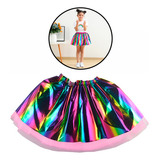Fantasia Saia Tule Multicolor