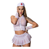 Fantasia Sensual Enfermeira Lingerie