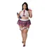 Fantasia Sensual Plus Size Professora  Colegial  Profissões