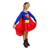 Fantasia Super Girl Infantil