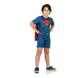 Fantasia Super Homem Curto