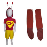 Fantasia Traje Infantil Chapolin