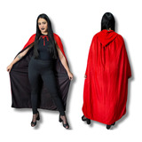 Fantasia Vampira Capa Bruxa