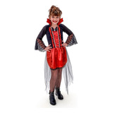 Fantasia Vampira Infantil Menina