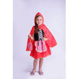 Fantasia Vestido Chapeuzinho Vermelho