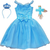 Fantasia Vestido Cinderela Infantil