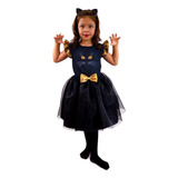 Fantasia Vestido Gatinha Gata