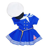Fantasia Vestido Marinheira Marinha