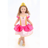 Fantasia Vestido Peach Aurora