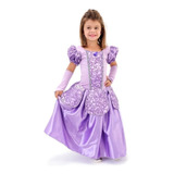 Fantasia Vestido Princesa Sofia