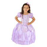 Fantasia Vestido Princesa Sofia