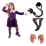 Fantasia Wandinha Halloween Addams