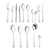 Faqueiro 101 Peças Wolff Berna De Aço Inox