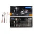 Faqueiro 24 Peças Buzios Inox 23799071 Tramontina   24pç Cor Cinza Claro