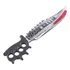 Faquinha Com Sangue Falso Para Halloween 11x0 9x27cm 1un