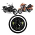 Farol Angel Eyes C/ Pisca Moto Harley Yamaha Roadstar Fazer