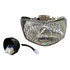 Farol Bloco Optico Biz 125 06/10 P/lampada H4 C/soquete