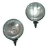 Farol De Milha Fusca/gol Adaptação Preto Lente Cristal Raiad