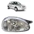 Farol Dianteiro Corsa Pickup 2000 2001 2002 Carcaça Preta