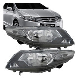 Farol Dianteiro Honda City