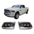 Farol Dodge Ram 2500 2012 A 2018 Full Led Par Triplo Ótico