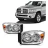 Farol Dodge Ram 2500/3500 2009 2008 2007 2006 Foco Duplo