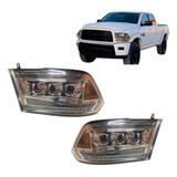 Farol Dodge Ram Cristal