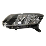 Farol Esq Mascara Negra