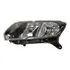 Farol Esquerdo Mascara Negra Cromo Logan Sandero 260607206r