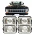 Farol F1000 F4000 1985 A 1992 Vidro Original Iam Par